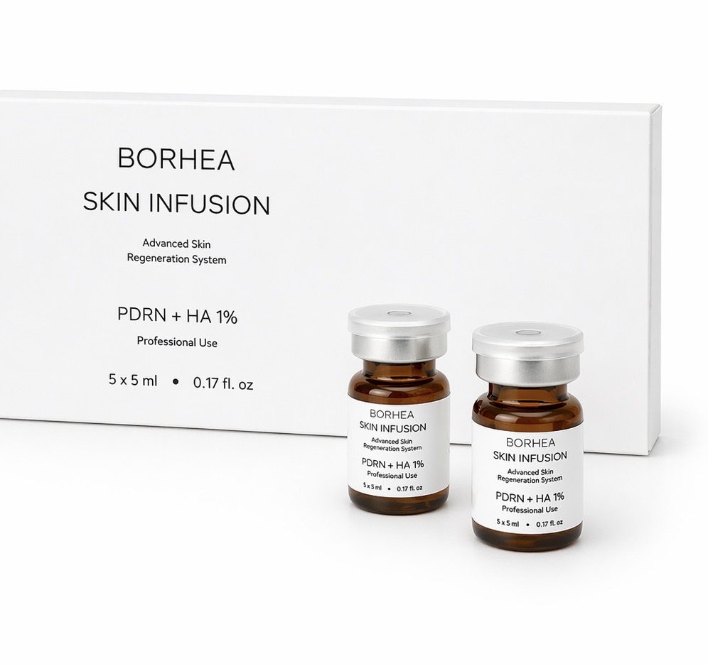 BORHEA SKIN INFUSION PDRN + HA 1% – 5x5 ml - immagine 3