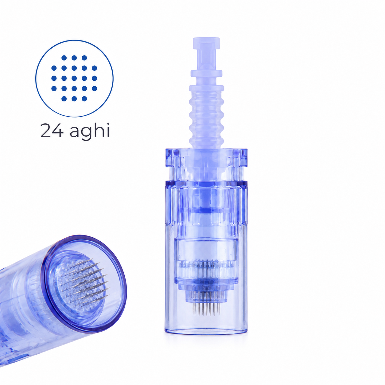 BORHEA MED – Cartucce di Ricambio 24 Pin - 10 pz - immagine 2